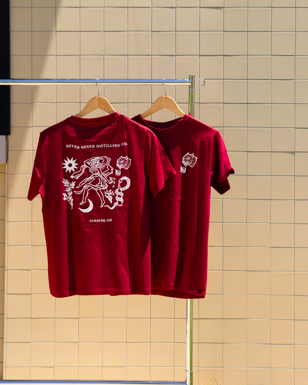 Never Never Ginache T-Shirt – Never Never Distilling Co